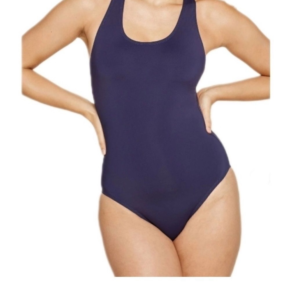 Andie Swim The Tulum One Piece Navy Size Small NWT